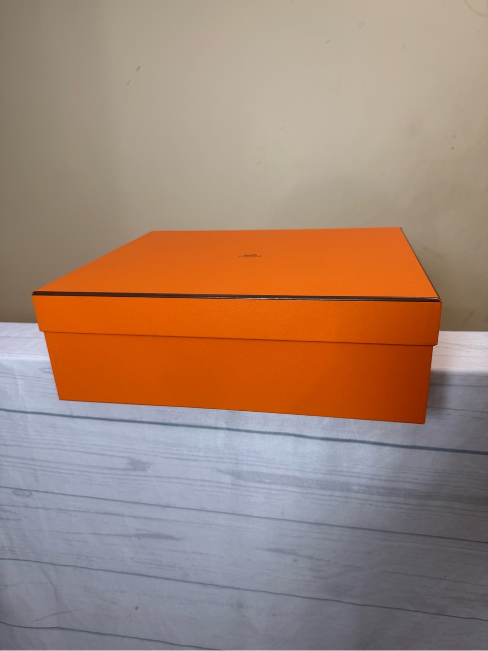 Hermes Bright Orange Decorative Storage Box